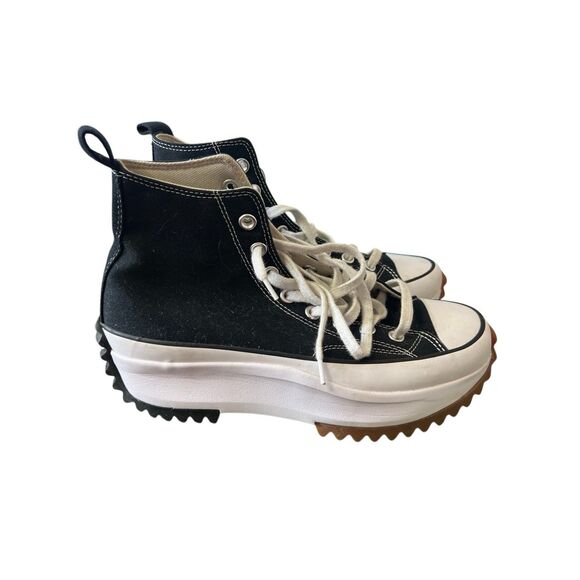 Converse Shoes - Converse Run Star Hike Hi sneakers in the black, white, and gum colorway